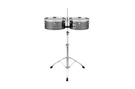 MEINL - MTS1415BN 14"/15" TIMBALES MARATHON SERIES BLACK NICKEL
